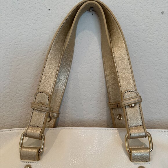 Charming Charlie Beige and Tan Purse - Picture 3 of 7